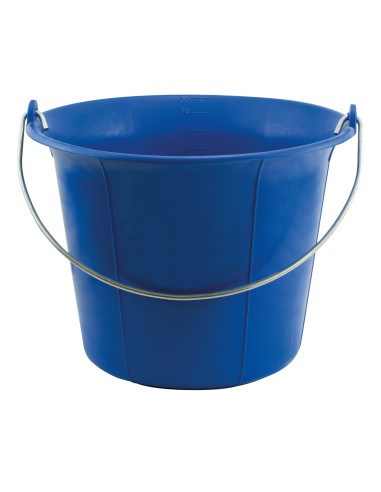 Seau de maçon plastique 11 Litres anse diam. 5,3mm - MONDELIN